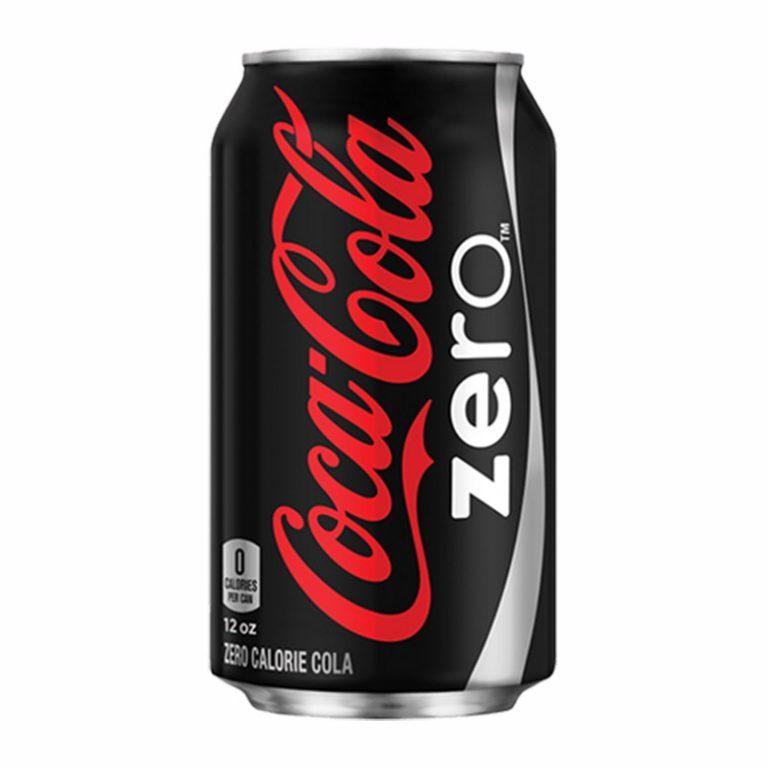 Coke Zero 330ml Can X 24 Mannvend 1855