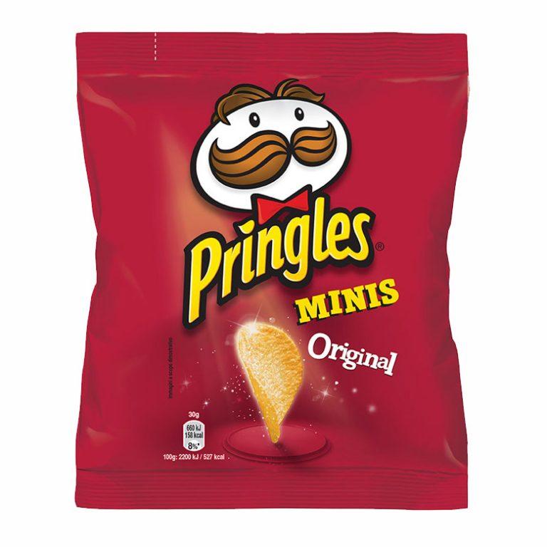 Pringles Mini Original Bag 30g x 36 - MannVend