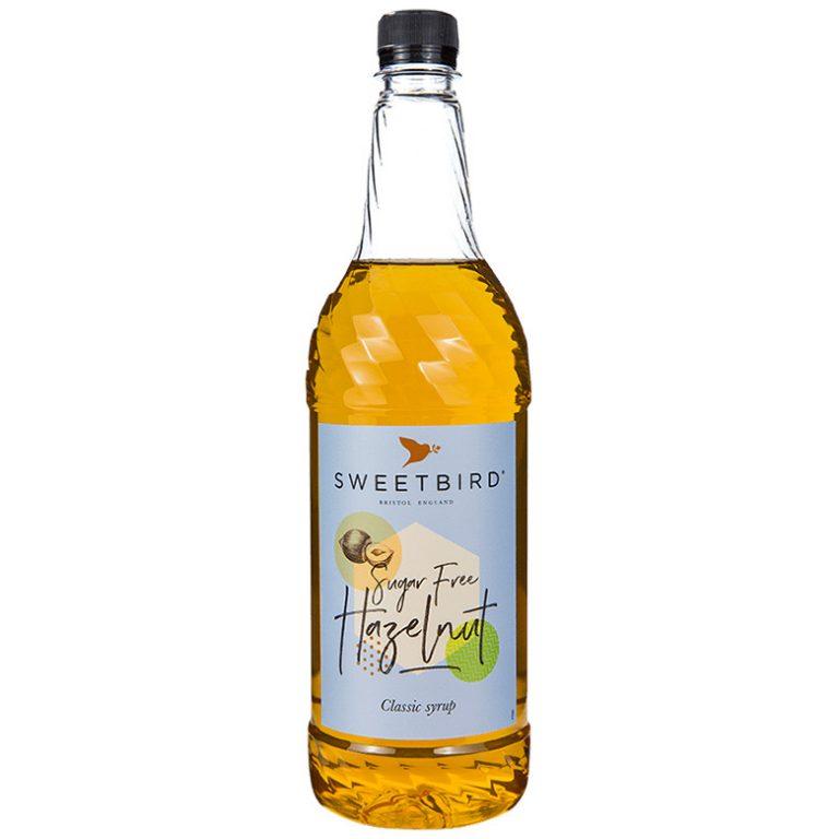 Sweetbird Syrup Hazelnut Sugar Free 1 Litre Mannvend